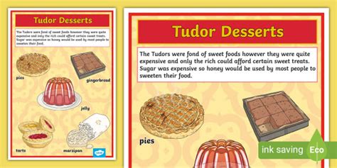 tudor desserts